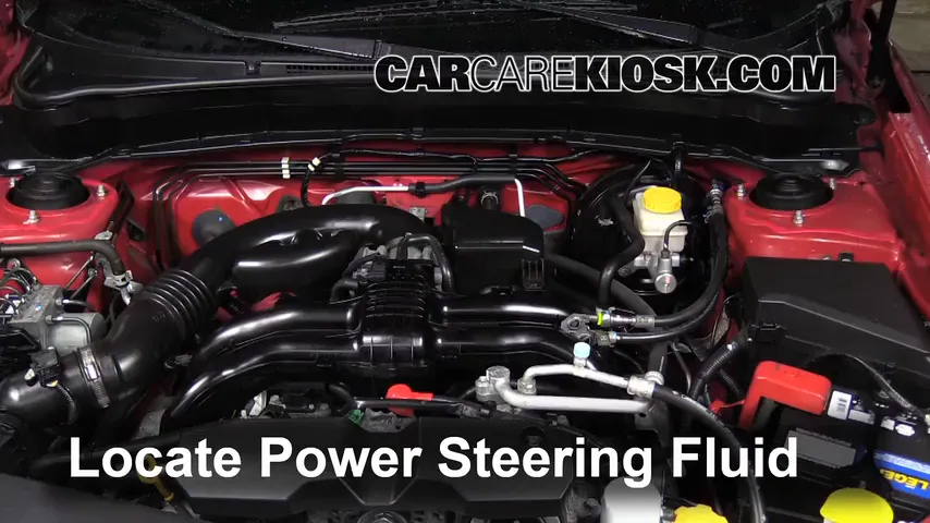 2011 Subaru Forester X 2.5L 4 Cyl. Power Steering Fluid